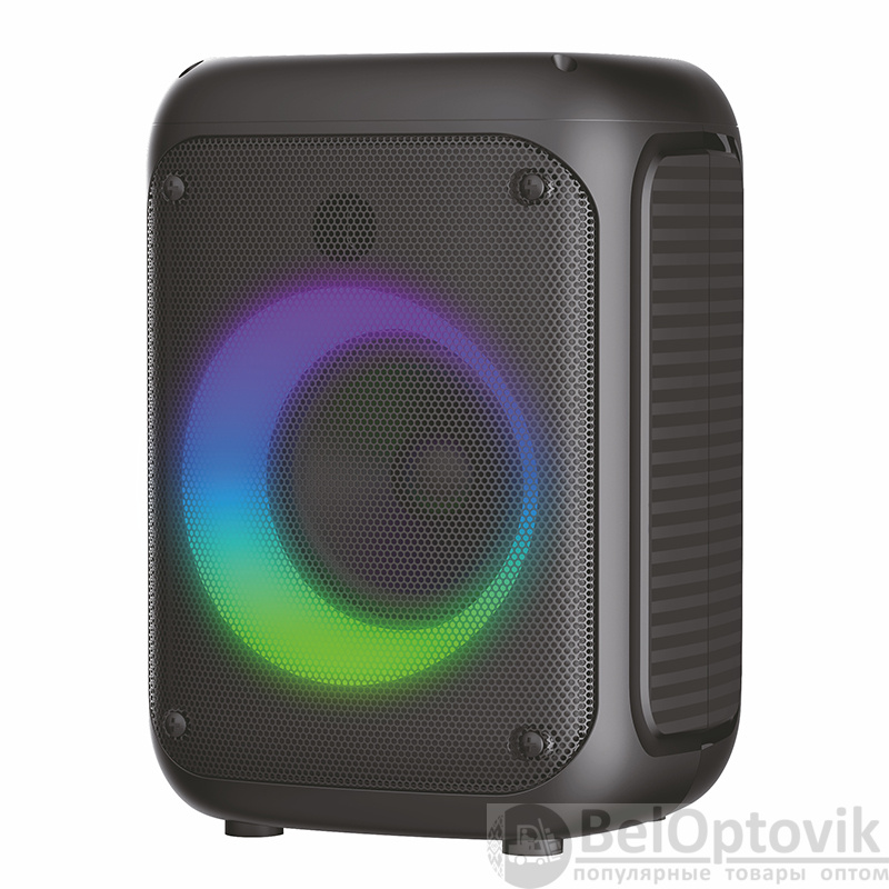 Портативная беспроводная bluetooth колонка Eltronic CRAZY BOX 100 Watts арт. 20-43 с LED-подсветкой и RGB светомузыкой, пультом дистанционного управления
