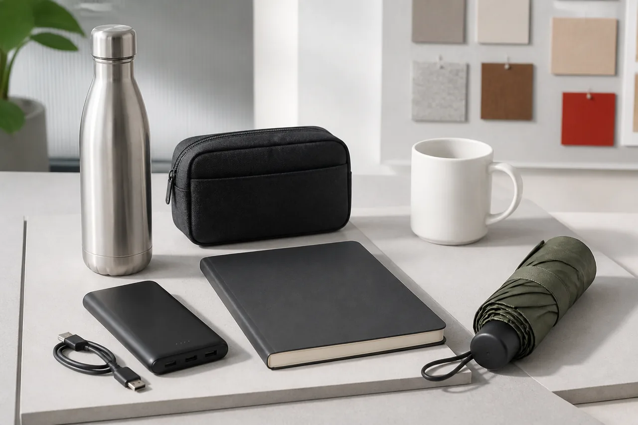 Товары без бренда под нанесение логотипа для офиса, поездок и корпоративных задач