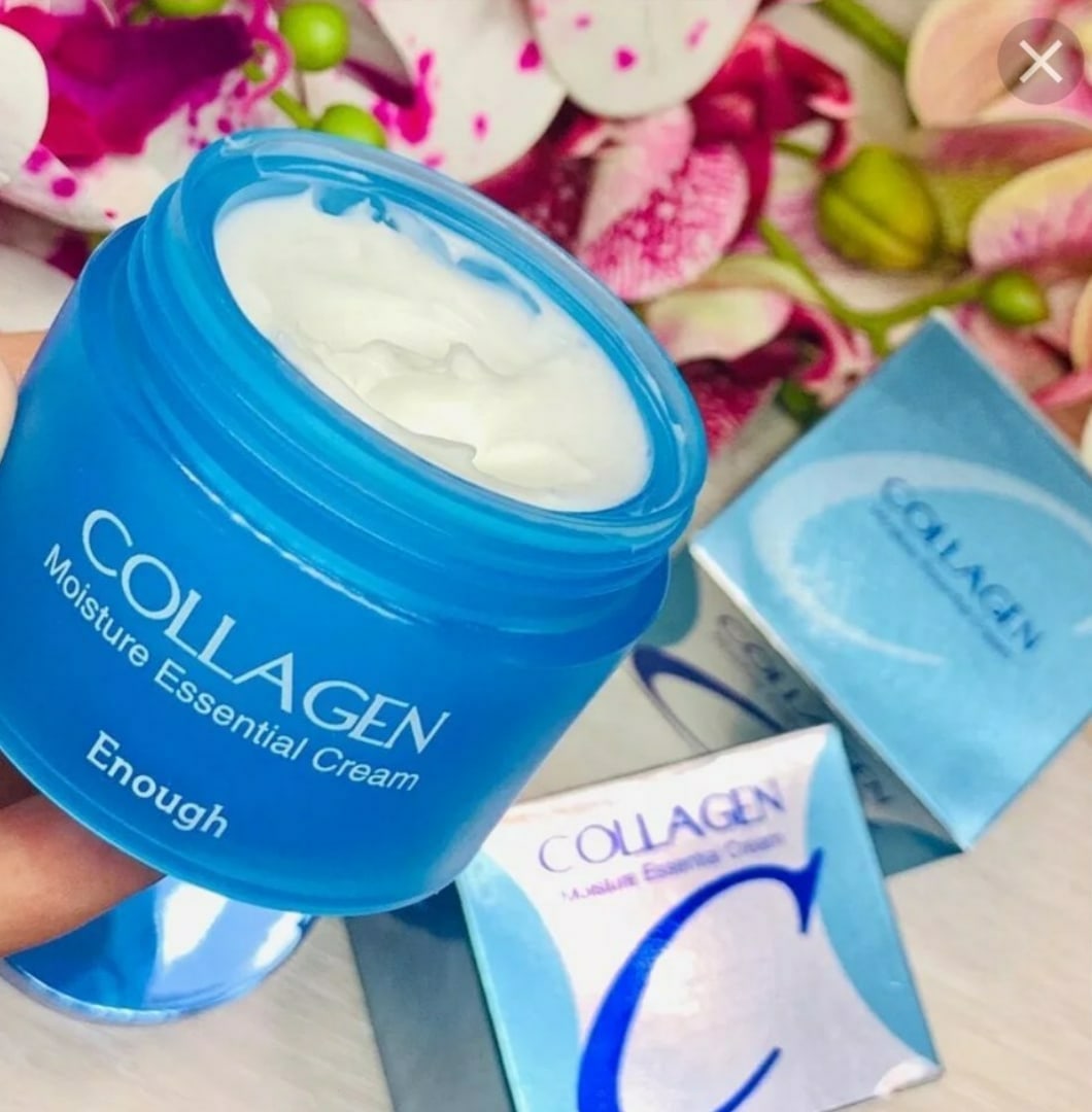 Увлажняющий крем для лица с гидролизованным коллагеном Enough Collagen Moisture Essential Cream 50 мл, Orginal Korea