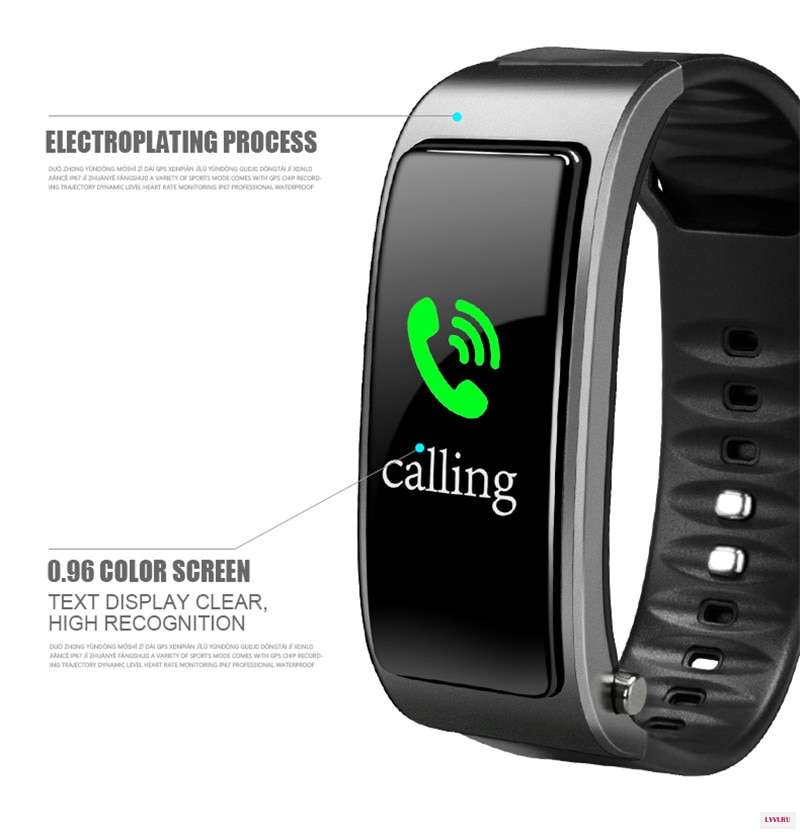 Y3 плюс Смарт Talk Band Браслет Фитнес трекер монитор сердечного ритма Bluetooth наушники Y3--_01