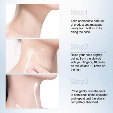 Маска для лица и шеи обогащённая овечьим молоком и витаминами Venzen Goat Milk Agrireline Neck Mask 25 g