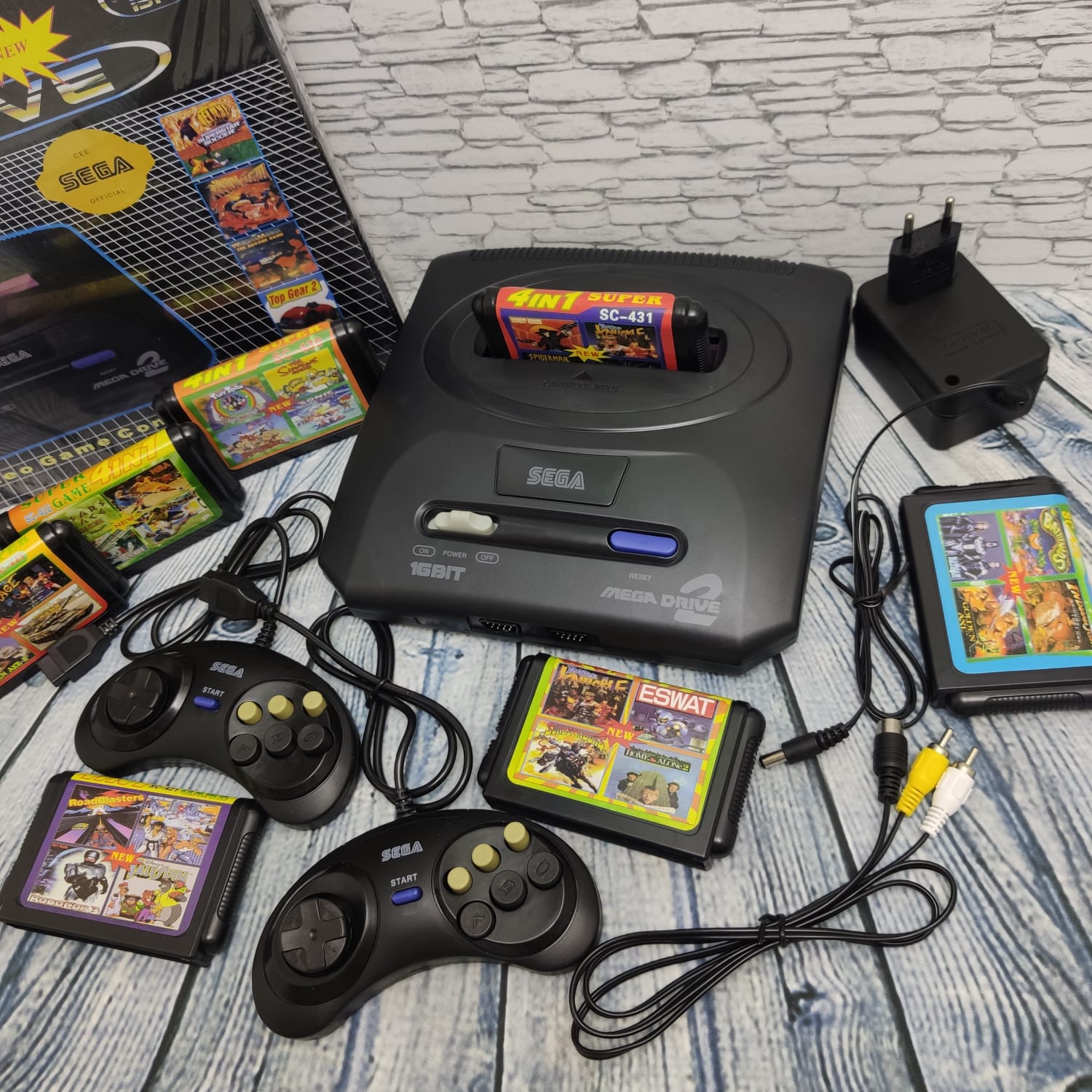 Картридж для приставок Sega Mega Drive 2