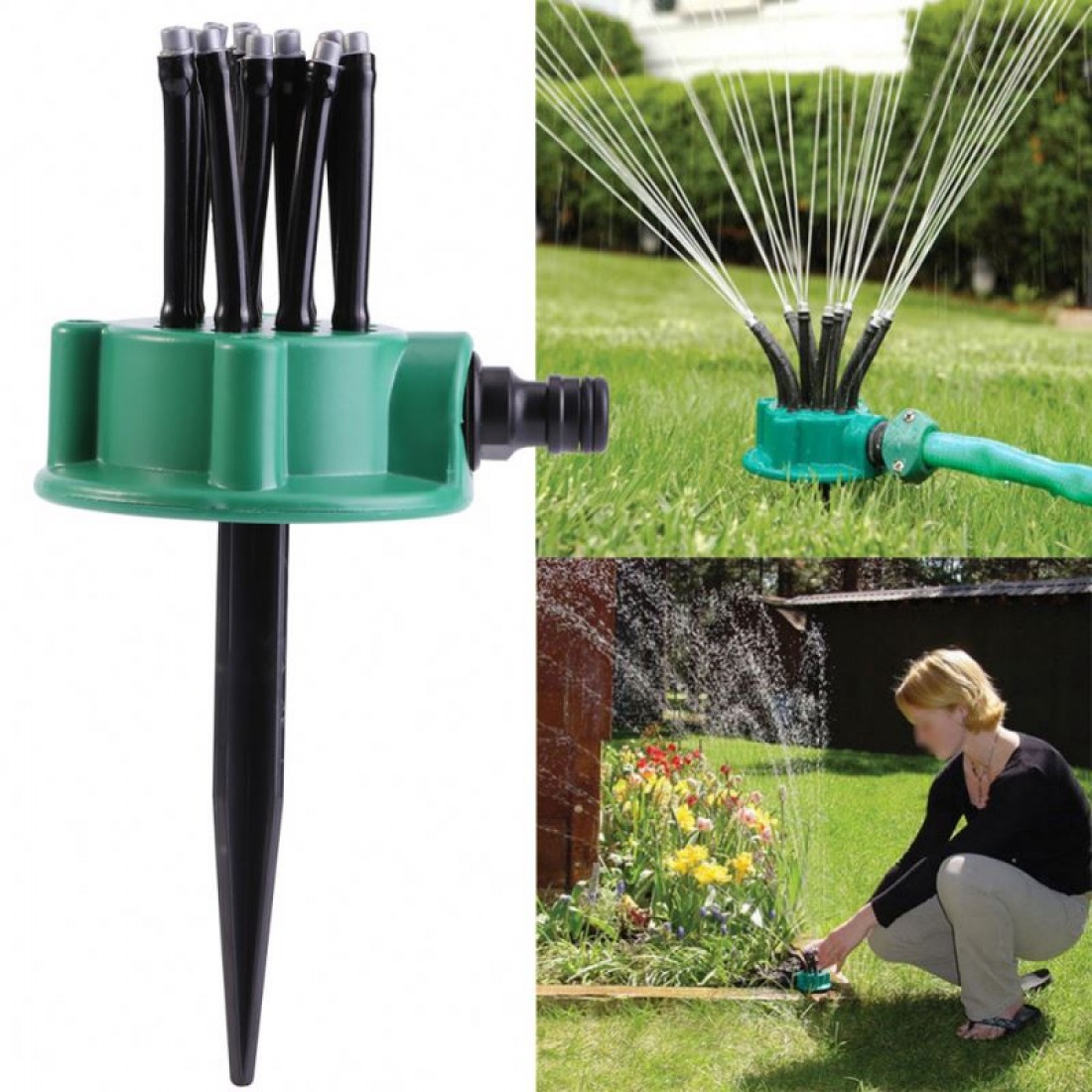 Ороситель для газона Multifunctional Sprinkler 360 degrees