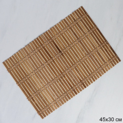 Салфетка для стола Бамбук 30х45 см / BBD42 /уп 60/ коричневая