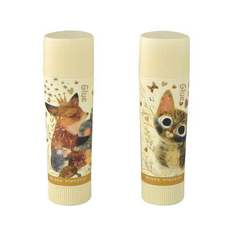 Клей-карандаш BRUNO VISCONTI "Love me", PVP основа, 15 г, 40-0018