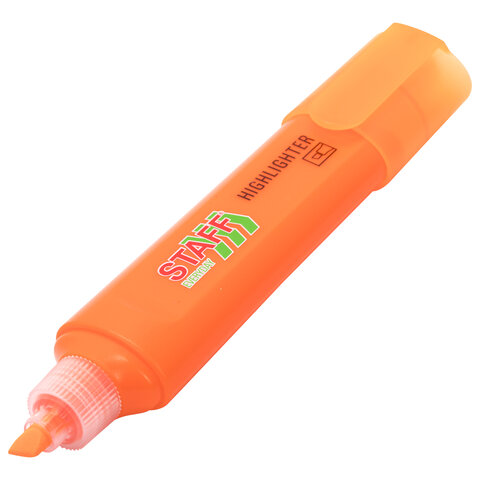 Набор текстовыделителей 6 НЕОНОВЫХ ЦВЕТОВ, STAFF "EVERYDAY HL-720", линия 1-5 мм, скошенный наконечник, 152556