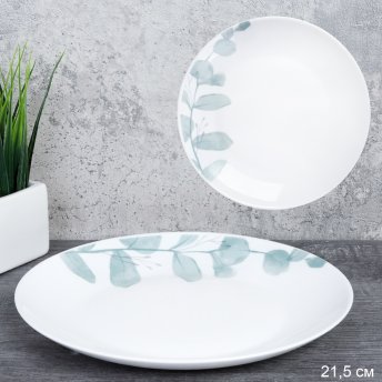 Набор тарелок 6 штук 220 мм Евро Дэй / FLYGP85 (24111) /уп 8/ Эвкалипт