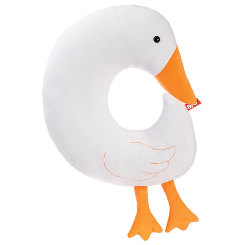 Мягкая подушка-игрушка ДЛЯ ШЕИ, подушка для путешествий прикол, ассорти, 30 см, FANCY