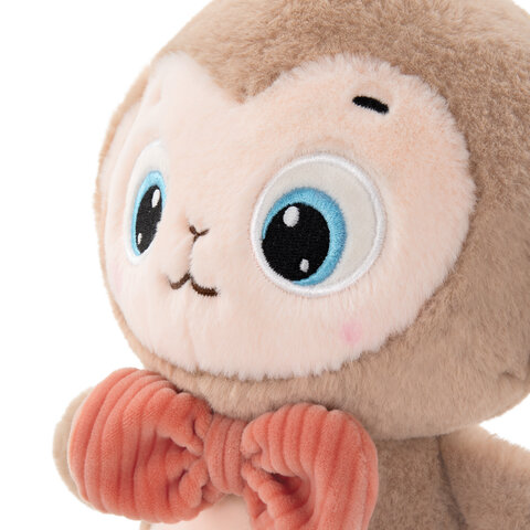 Игрушка мягкая "Обезьянка", 25 см, цвет коричневый, WOOZOO (ВУЗУ), 666790