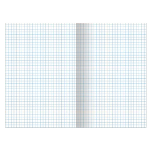 Тетрадь А4 96 л. ОФИСМАГ скоба, клетка, обложка картон, ОДНОТОННАЯ, 405637