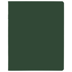 Тетрадь А5 96 л., HATBER, скоба, клетка, Soft-touch ламинация, SoloMatte "Малахит", 96Т5лВ1