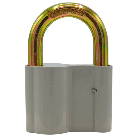 Замок навесной алюминиевый 60 мм "Стандарт", 3 ключа, RABBITEX (РАББИТЕКС), 671304