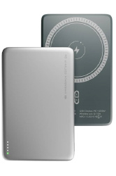 Внешний АКБ QM-15, 5000mAh, silver, OLMIO