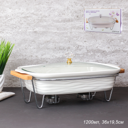 Мармит на подставке 1200 мл / JC6076-2 /уп 4/615408