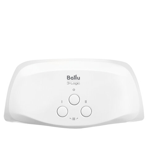 Водонагреватель проточный электрический BALLU 3-Logic TS, ненапорный, 3,5 кВт, 2 л/м, кран + душ, НС-1588892