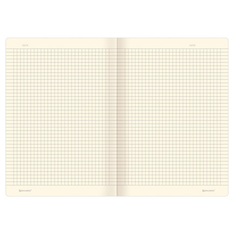 Тетрадь 40 л. в клетку обложка КРАФТ, бежевая бумага 70 г/м2, сшивка, А5 (147х210 мм), SPACE TRAVELER, BRAUBERG, 403760