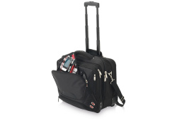 Чемодан на колесиках, Цвет черный