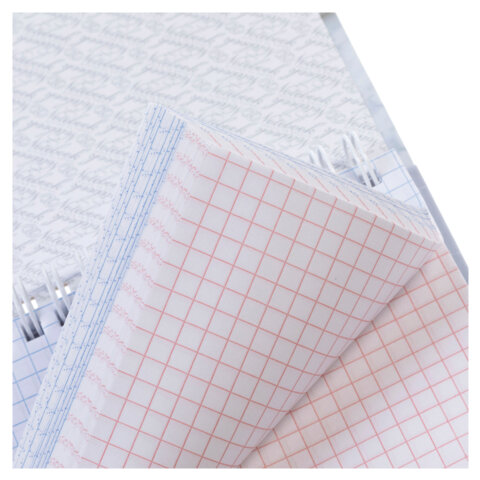 Блокнот МАЛЫЙ ФОРМАТ А6, 80 л., гребень, твердый картон, клетка 2 цв., HATBER, "Носики-курносики", 082842, 80ЗКтд6В1гр_301