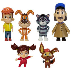 Коллекционная фигурка ПРОСТОКВАШИНО, АССОРТИ, 6 видов, FUNKY TOYS