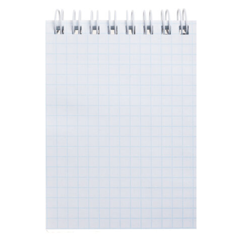 Блокнот МАЛЫЙ ФОРМАТ А7, 80 л., гребень, обложка пластик, клетка, HATBER, "LINE NEON", зеленый, 081518, 80Б7В1гр_03034