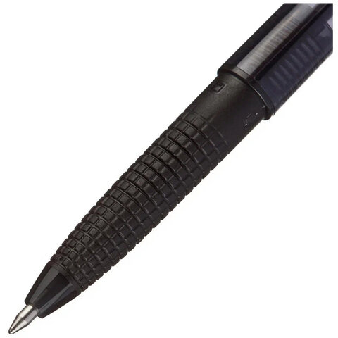 Ручка шариковая с грипом PILOT Super Grip G, ЧЕРНАЯ, узел 0,7 мм, линия 0,21 мм, BPS-GG-F B