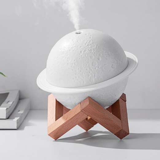 Увлажнитель (аромадиффузор) воздуха Planet Humidifier  с функцией ночника. Юпитер 200  ml (220V)