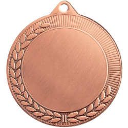 Медаль Regalia, большая, бронзовая, 7х7,8х0,2 см