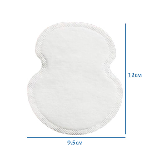 Вкладыши от пота, прокладки для подмышек, 24 шт., 3 цвета: белый / бежевый / черный, размер М, DASWERK, 609986