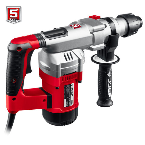 Перфоратор 1500 Вт, 1050 об/мин, 4200 уд/мин, SDS Plus, АВТ, ЗУБР Мастер ПВ-32-1500 ЭВ