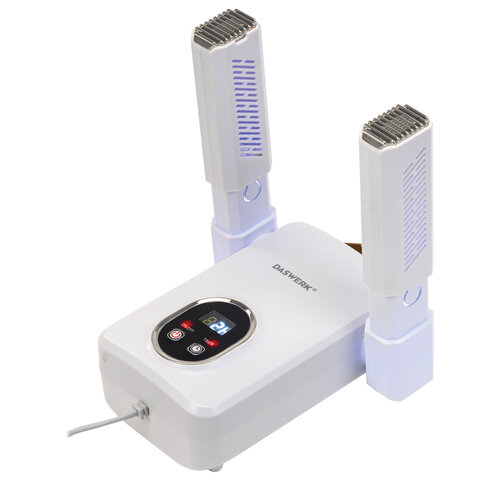 Сушилка для обуви, варежек, перчаток, складная, с подсветкой и таймером, 110 Вт, DASWERK NANO SD12, 456789