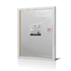 Холсты на подрамнике, набор 2 штуки, BRAUBERG ART BASIC, 40х50 см, 280 г/м2, хлопок, грунт, 192673