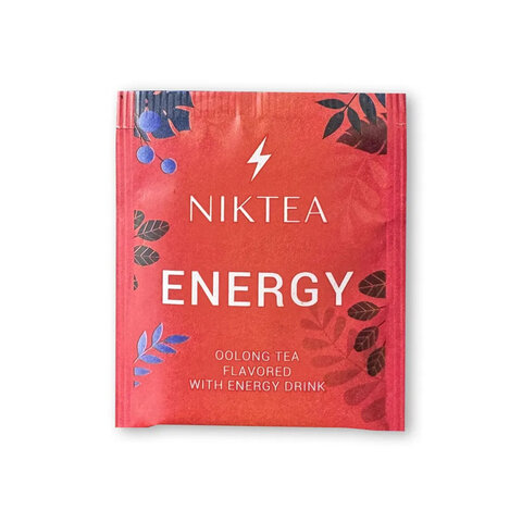 Чай NIKTEA "Энерджи" оолонг со вкусом энергетика, 21 пакетик в конвертах по 1,5 г, TALTHA-DP0100