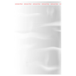 Пакеты БОПП с клеевым клапаном, КОМПЛЕКТ 100 штук, 4 х 6 + 3 см, 25 мкм, BRAUBERG, 700413