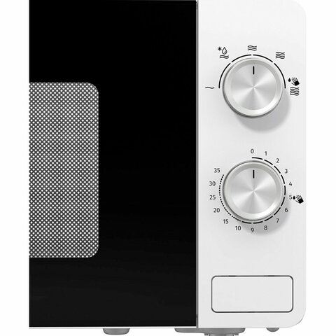 Микроволновая печь GORENJE MO20E1W, объем 20 л, мощность 800 Вт, механическое управление, белая