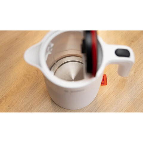 Чайник BOSCH TWK2M161, 1,7 л, 2400 Вт, закрытый нагревательный элемент, пластик, белый