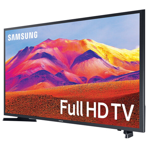 Телевизор SAMSUNG UE43T5300, 43" (108 см), 1920x1080, Full HD, 16:9, Tizen, Wi-Fi, черный, 3219220