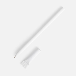 Ручка шариковая Carton Plus, ver.2, белая, 15,7х0,8 см