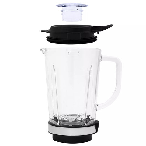 Блендер стационарный KITFORT КТ-3021, 1000 Вт, 5 скоростей, чаша 1,5 л, металл, черный/серебристый