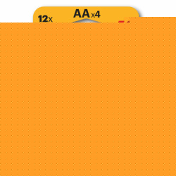 Батарейки алкалиновые "пальчиковые" КОМПЛЕКТ 4 шт., KODAK Xtralife Alkaline, АА (LR6, 24А), блистер, Б0014328