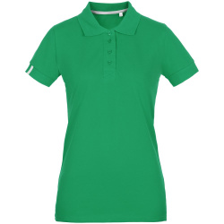 Рубашка поло женская Virma Premium Lady, зеленая, S–3XL