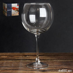 Бокал 4 штуки 650 мл Время дегустаций Коктейль / P7648 /уп 2/ Люминарк