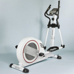 Эллиптический тренажер Белый / Тихий, надежный и эффективный