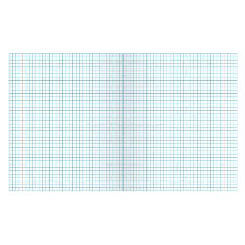 Тетрадь ЗЕЛЁНАЯ обложка 24 л., клетка с полями, офсет, "ПЗБМ", 19858