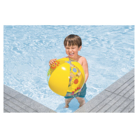 Мяч пляжный, диаметр 51 см, от 2 лет, АССОРТИ, BESTWAY, 31036