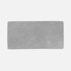 Лейбл Listra Nubuck Touch, XS, серый, 2х4 см