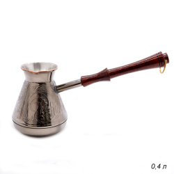Турка для кофе медная 0,4 л 18+ / 16682 /уп/