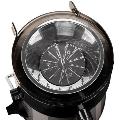 Соковыжималка SCARLETT SC-JE50S18, 800 Вт, стакан 0,6 л, емкость для жмыха 1 л, пластик, сталь/черный