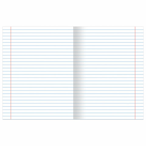 Тетради ДЭК 18 л. КОМПЛЕКТ 20 шт. с ЗЕЛЁНОЙ обложкой, ЮНЛАНДИЯ, линия, 106745