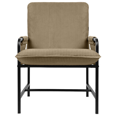 Кресло BRABIX "Gentle LC-300", ЛОФТ, пружинный блок, ткань велсофт (плюш), мокко, 533143