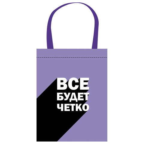 Сумка шоппер, полиэстер, 31х39 см, АССОРТИ, СШР-1